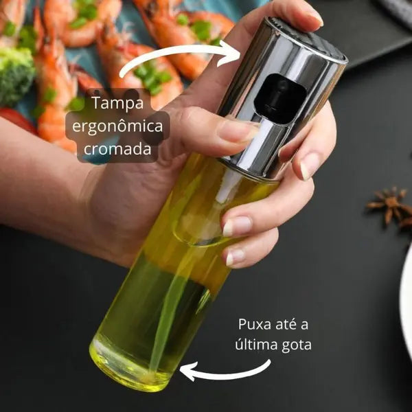 Pulverizador de Óleo de Vidro para Cozinhar