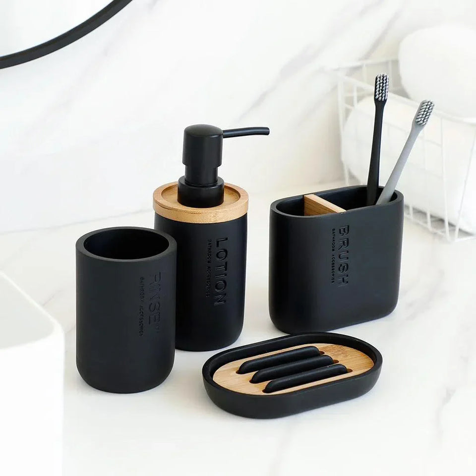 Conjunto Completo de Acessórios para Banheiro - Perfect Bathroom