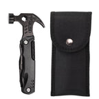 Martelo Portátil Multifuncional Garra Ao Ar Livre Camping Adventure Survival Kit Com Bolsa de Nylon.