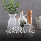 Organizador Giratório Transparente