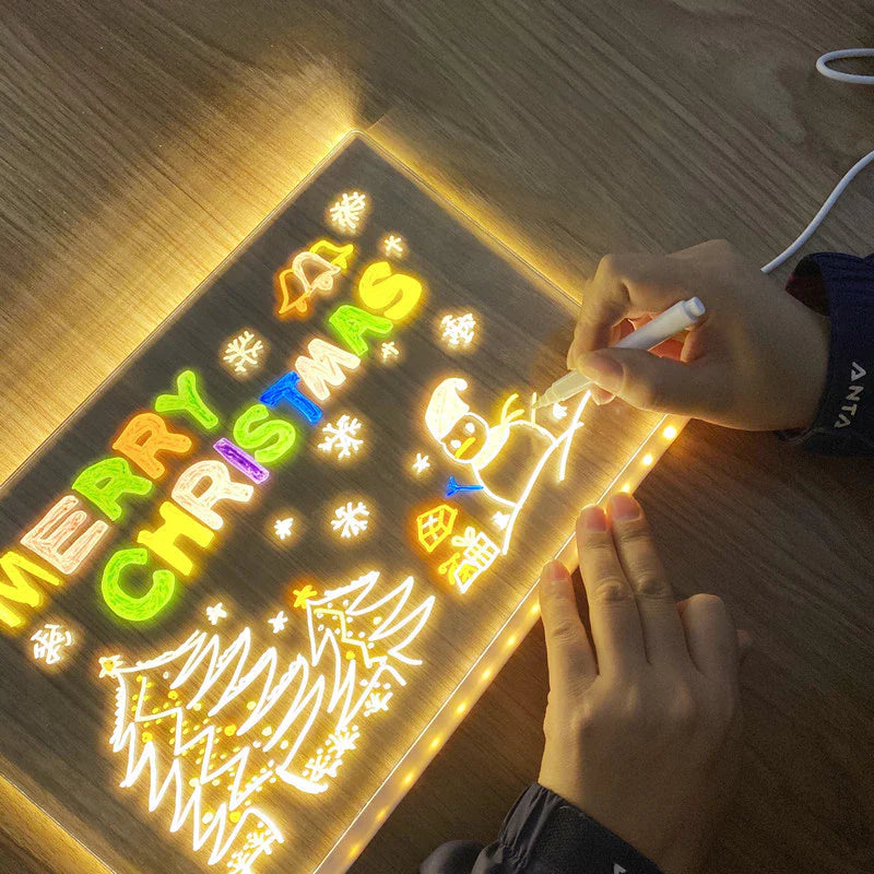 Prancheta de LED Iluminada! ✨
